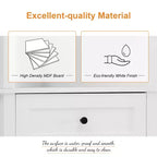 Triangular Corner Cabinet with Drawers and Adjustable Shelves