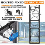 Refrigerant Tank Rack - Gas Cylinder Holder for Freon, Oxygen, Nitrogen
