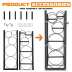 Refrigerant Tank Rack - Gas Cylinder Holder for Freon, Oxygen, Nitrogen