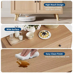 Credenza con ante e cassetti per sala da pranzo o cucina