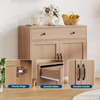 Credenza con ante e cassetti per sala da pranzo o cucina