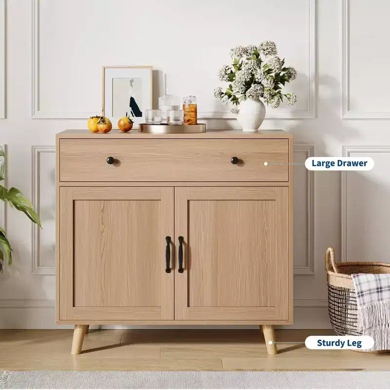 Credenza con ante e cassetti per sala da pranzo o cucina
