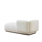 Modern Upholstered Chaise Lounge with High-Density Foam, Stylish Elegant Seating, Comfy Boucle Sofa for Living Room or Bedroom