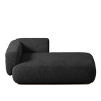 Modern Upholstered Chaise Lounge with High-Density Foam, Stylish Elegant Seating, Comfy Boucle Sofa for Living Room or Bedroom