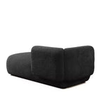 Modern Upholstered Chaise Lounge with High-Density Foam, Stylish Elegant Seating, Comfy Boucle Sofa for Living Room or Bedroom