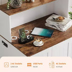 Mobile contenitore per lettiera per gatti con ripiano aperto