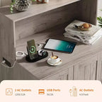 Mobile contenitore per lettiera per gatti con ripiano aperto