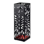 Steel Umbrella Stand with Drip Tray and Removable Hook