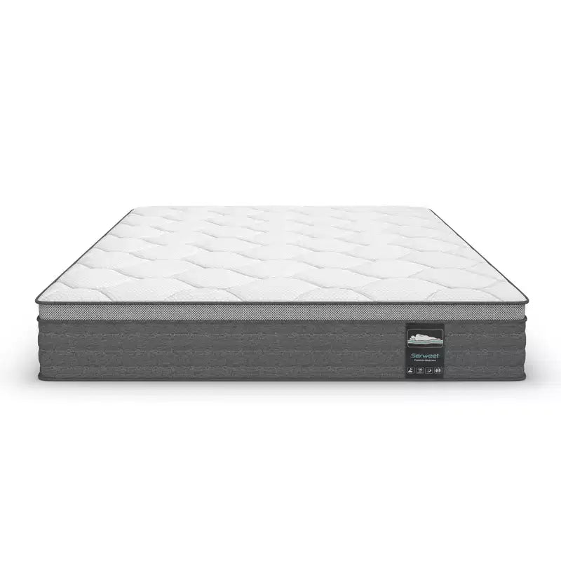 10-Inch Hybrid Mattress with 5-Zone Pocket Coil Support