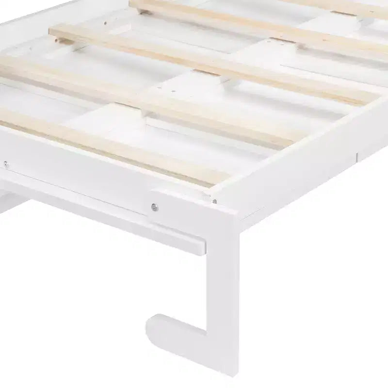 Letto a scomparsa pieghevole con illuminazione sotto il letto e presa integrata