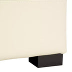 Large Tufted Storage Bench with Hinged Lid, 550 lb Capacity