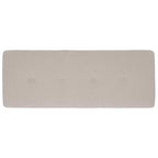Large Tufted Storage Bench with Hinged Lid, 550 lb Capacity