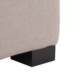 Large Tufted Storage Bench with Hinged Lid, 550 lb Capacity