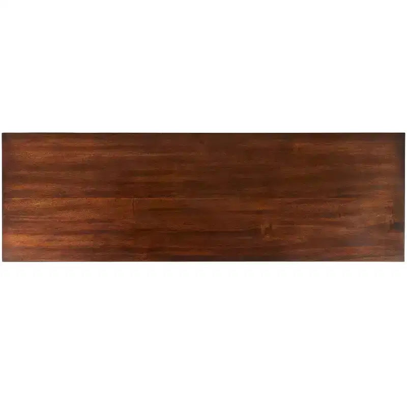 6-Drawer Dresser with Acacia Veneer and Tapered Legs