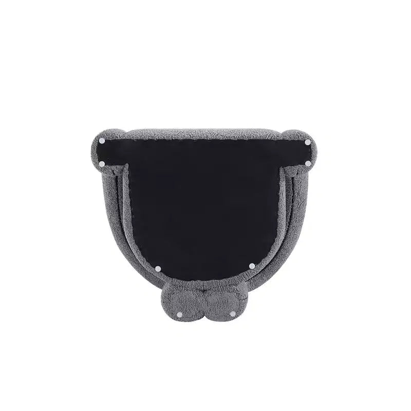 Boucle Accent Chair with Pine Frame and High-Density Foam