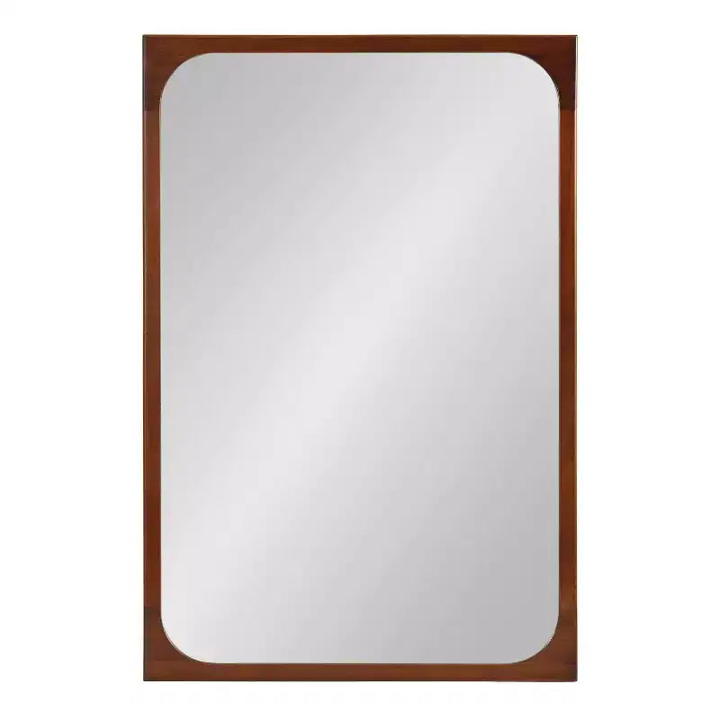24x36 Rectangle Framed Wall Mirror, No Assembly Required
