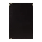 24x36 Rectangle Framed Wall Mirror, No Assembly Required