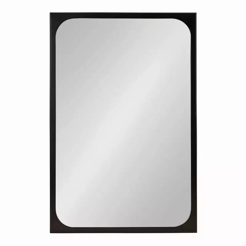 24x36 Rectangle Framed Wall Mirror, No Assembly Required