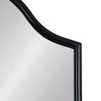 24x36 Framed Arch Wall Mirror in Black or Gold