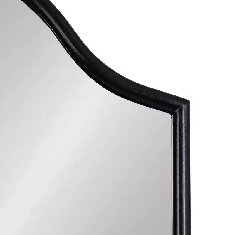 24x36 Framed Arch Wall Mirror in Black or Gold