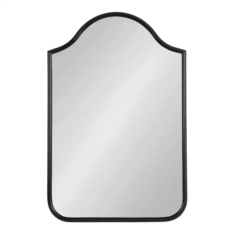 24x36 Framed Arch Wall Mirror in Black or Gold