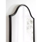 24x36 Framed Arch Wall Mirror in Black or Gold