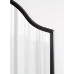 24x36 Framed Arch Wall Mirror in Black or Gold