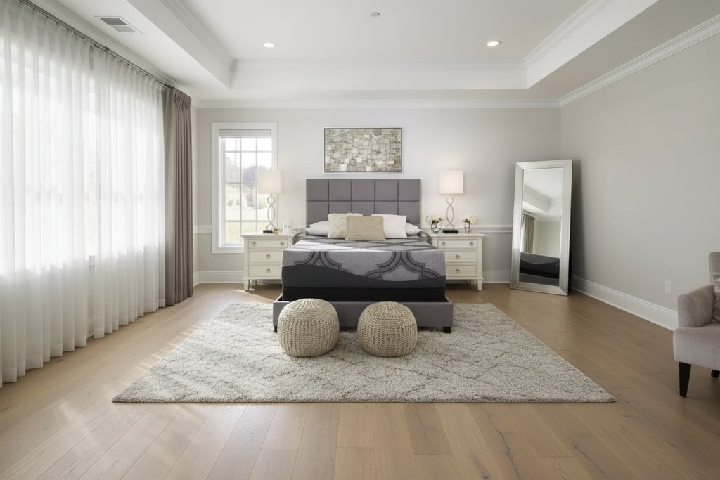 Hybrid Firm Mattress with Pocket Coils and High-Density Foam