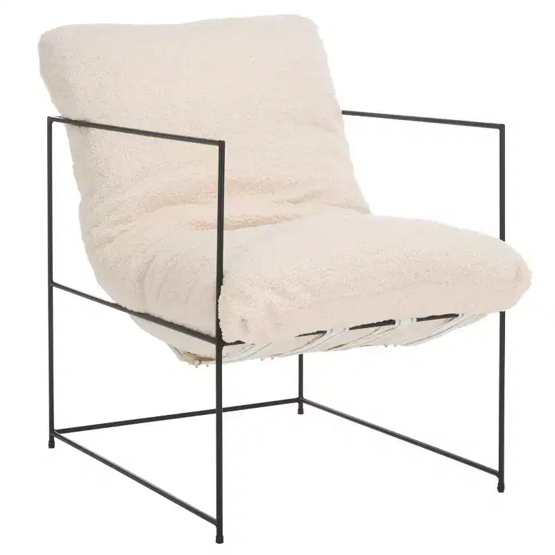 Poltrona d'accento con cuscino imbottito