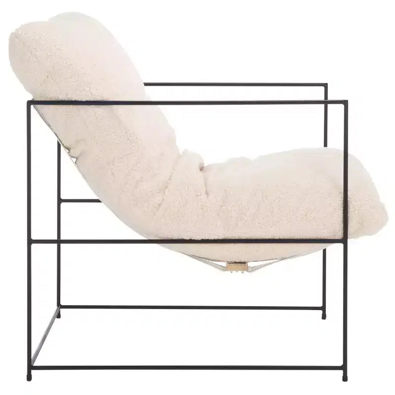 Poltrona d'accento con cuscino imbottito