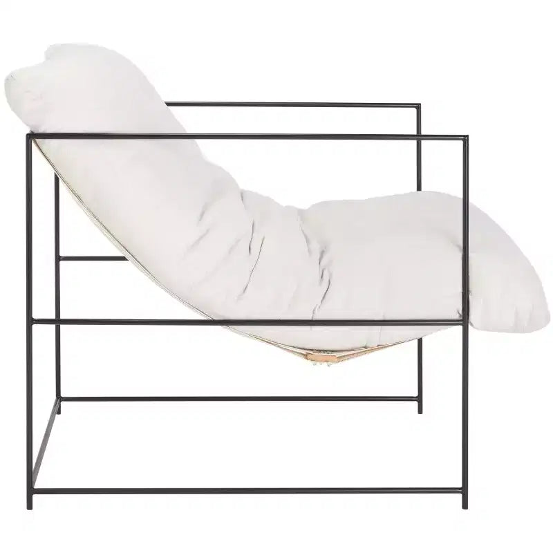Poltrona d'accento con cuscino imbottito