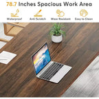 78.7-Inch Executive Desk
