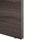 Square Wood Coffee Table with Cross Base and Multicolor Top