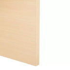 Square Wood Coffee Table with Cross Base and Multicolor Top